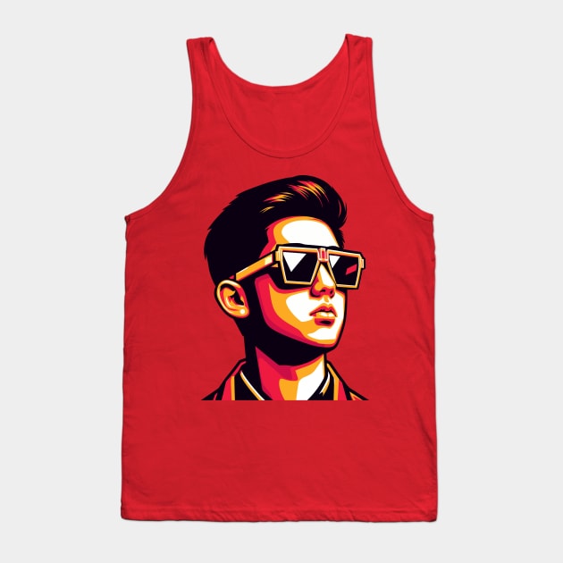 Rich Brian #3 Tank Top by Review SJW Podcast